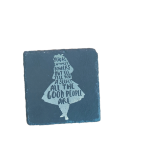 Completely Bonkers Slate Coaster